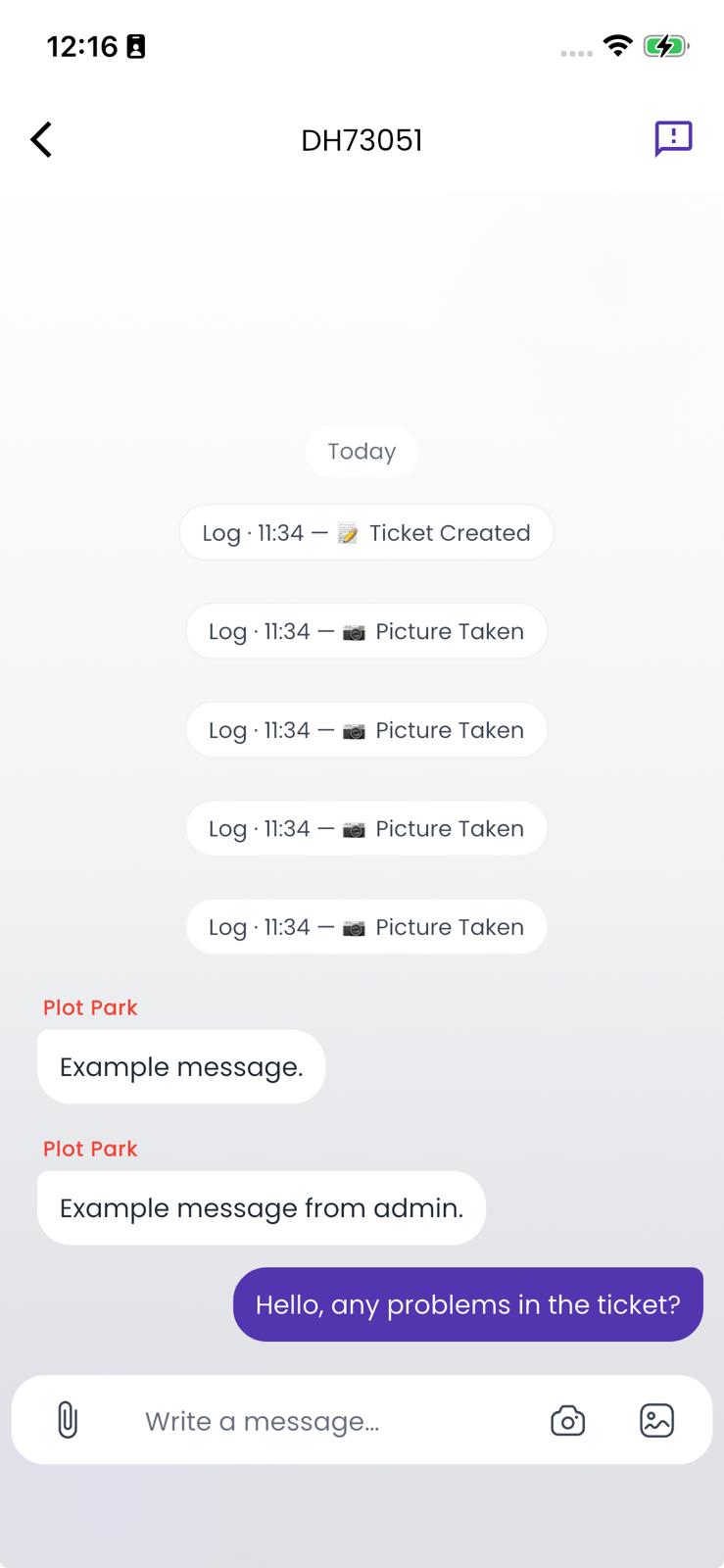 Plot Observer — Chat · Real-time over SignalR