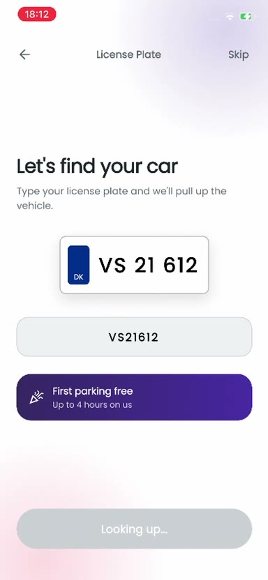 Plot Park — Walkthrough · Plate to parked, end to end